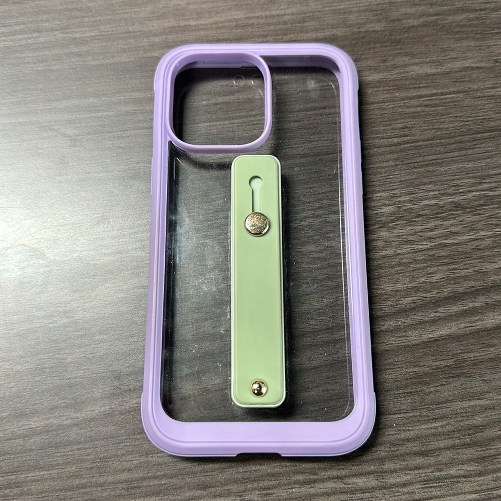 Purple Silicone Protective iPhone 14 Pro Max Case